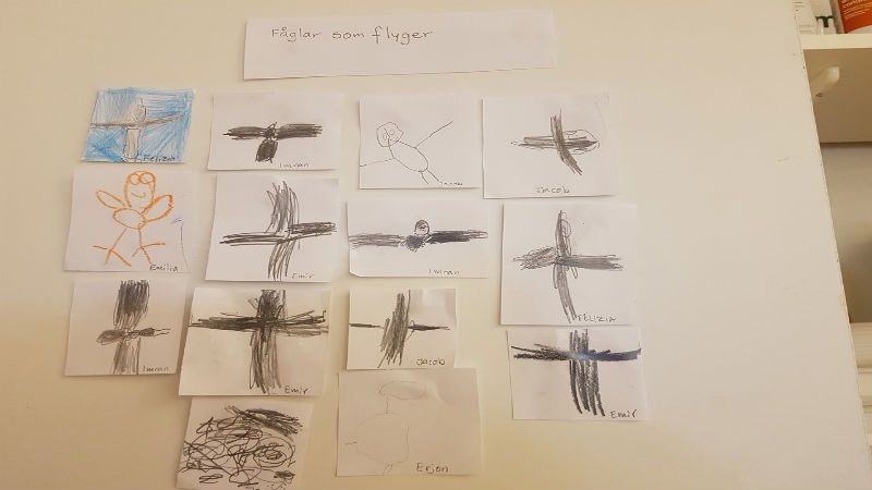 Flygande fåglar