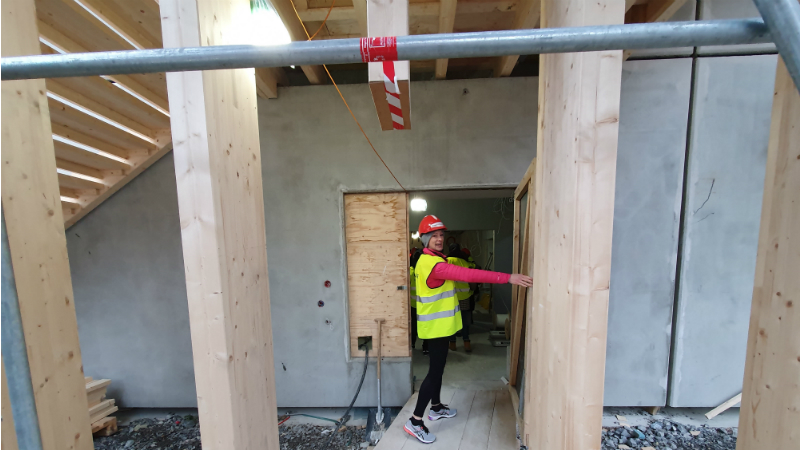 Entre under kontsruktion